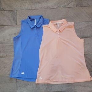 EUC- Adidas Polo Shirts (2)